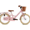 Puky Youke Classic 16" Children's Bike in Retro Rose - Suitable for Ages 4 and Up
