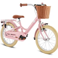 Puky Youke Classic 16" Children's Bike in Retro Rose - Suitable for Ages 4 and Up