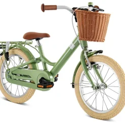 Puky Youke Classic Children's Bicycle 16" Retro Green - Ages 4+