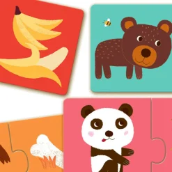 Puzzle Duo: Who Eats What?