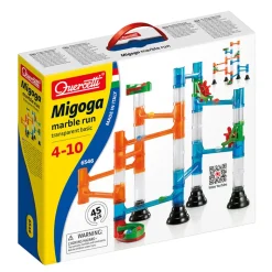 Quercetti Marble Track, Migoga Marble Run - Transparent