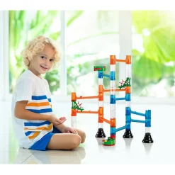 Quercetti Marble Track, Migoga Marble Run - Transparent