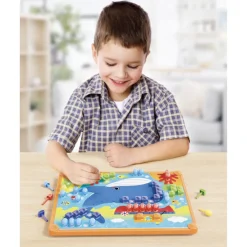 Quercetti Peg Board, Fantacolor Animals