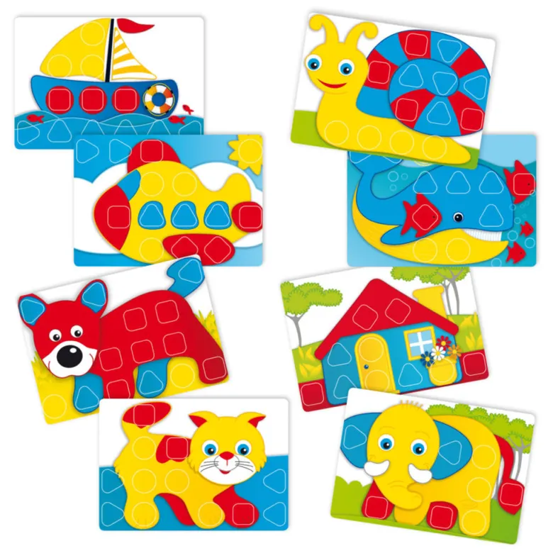 Quercetti Pegboard, Fantacolor Baby Starter Set