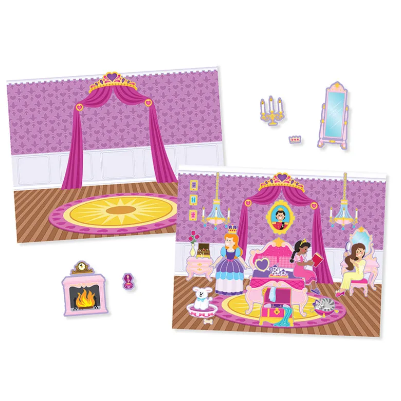 Reusable Foam Stickers - Princess Castle