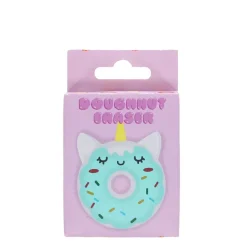 Rex London Eraser, Animal Doughnut - Unicorn