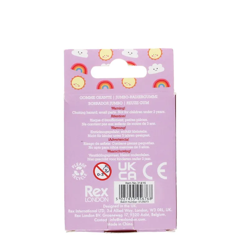 Rex London Eraser, Animal Doughnut – Dog