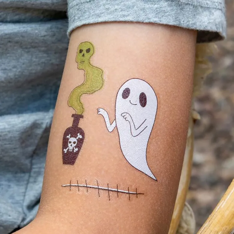 Rex London Halloween Tattoos, Scary