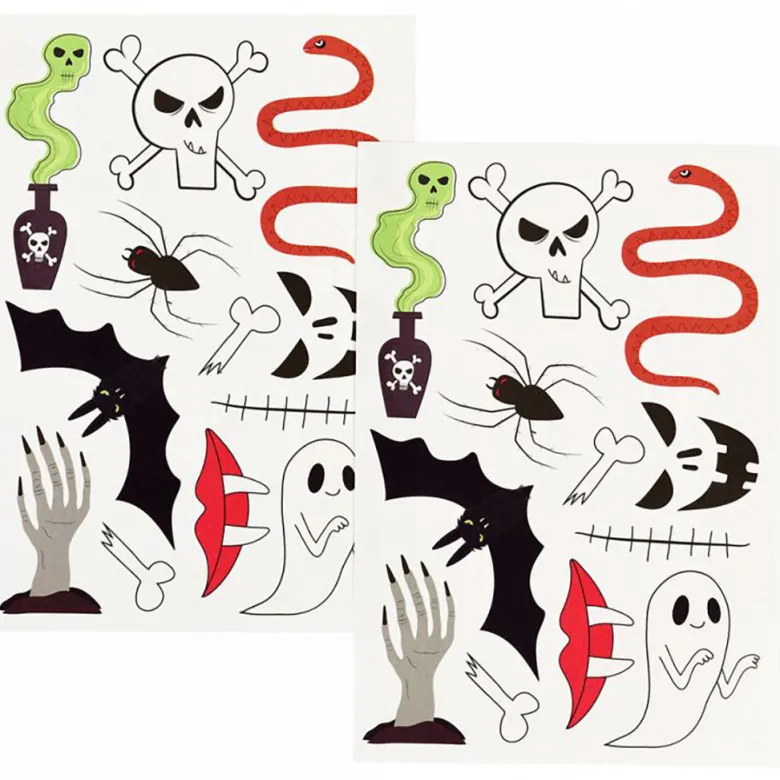 Rex London Halloween Tattoos, Scary