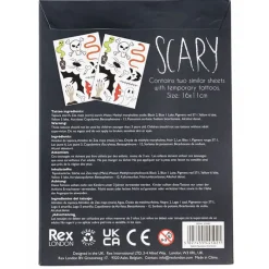 Rex London Halloween Tattoos, Scary
