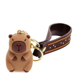 Rex London Keychain with Capybara Pendant