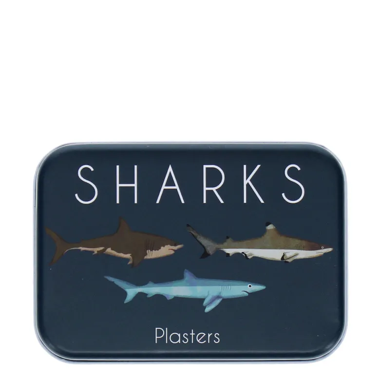 Rex London Plasters, Pack of 30 Shark Designs