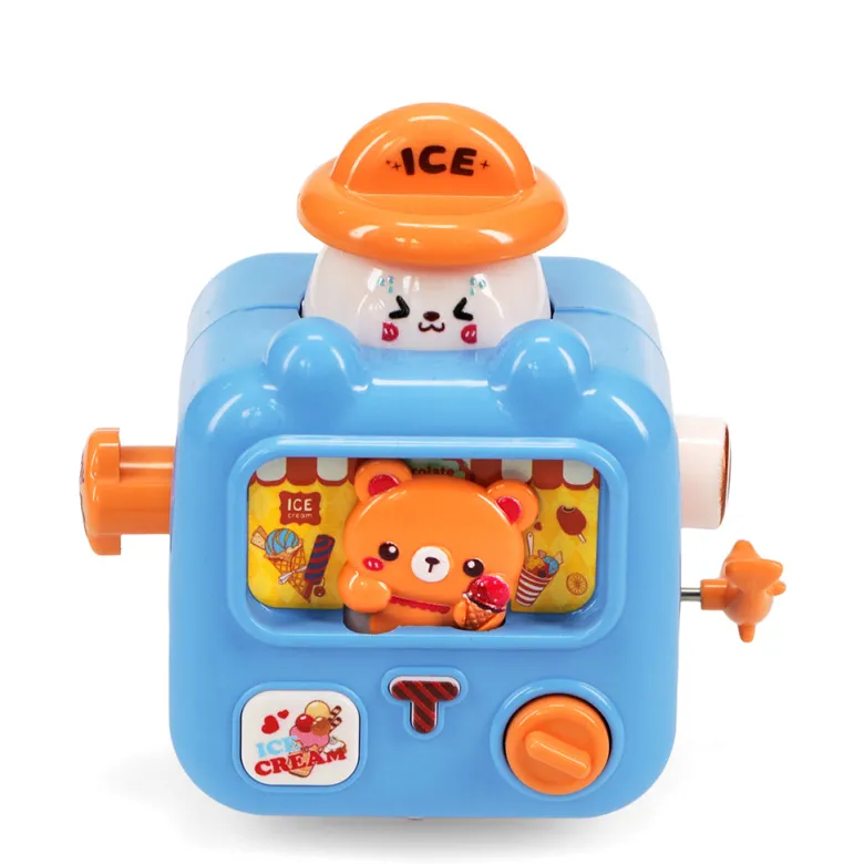 Rex London Wind-Up Ice Cream Van Racer - Blue