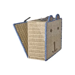 Rice Bear Suitcase for Storage - Blue