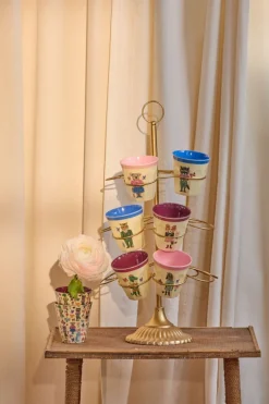 Rice Melamine Cup, Tall, Bordeaux - Nathalie Lété Print