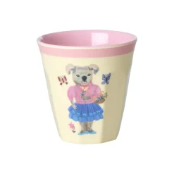 Rice Melamine Cups, Multicoloured, Nathalie Lété Print, 6-Pack - Small