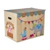 Rice Wicker Basket House for Storage, Foldable, Large - Cirkus
