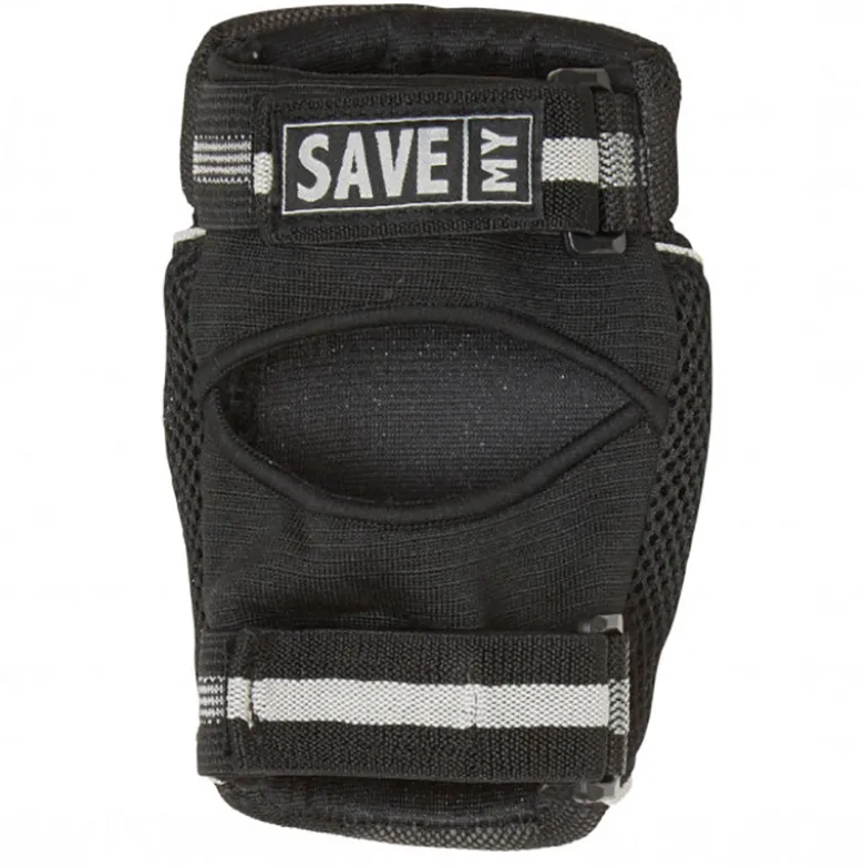 Save My Bones, Protective Gear for Roller Skating, Black - Sizes XS-L