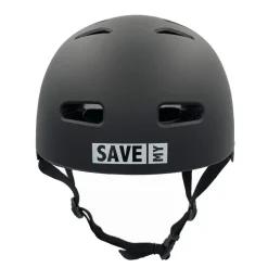 Save My Brain, NXT Safety Helmet, Black - Size XS-M