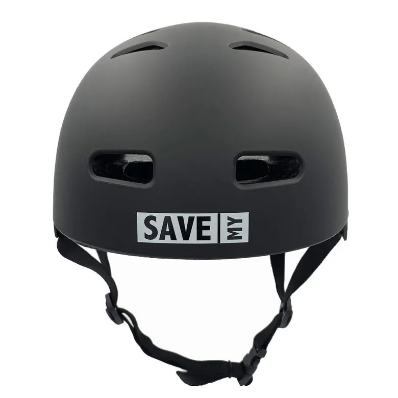 Save My Brain, NXT Safety Helmet, Black - Size XS-M