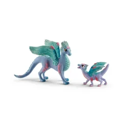 Schleich Flower Dragon Mother and Young