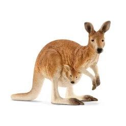 Schleich Kangaroo Female with Baby