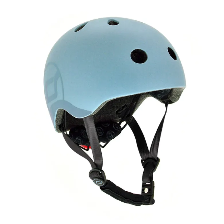 Scoot and Ride Bicycle Helmet, Steel - Multiple Sizes