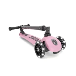 Scoot and Ride Highway Kick 3, Scooter - LED Rose