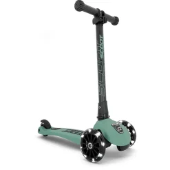 Scoot and Ride Highway Kick 3, Children's Scooter with LED Wheels - Forest