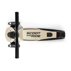 Scoot and Ride Highway Kick 5, Kick Scooter – LED Ash
