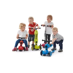 Scoot and Ride, Highway Kick 1, Push & Go Scooter with Push Bar - Steel