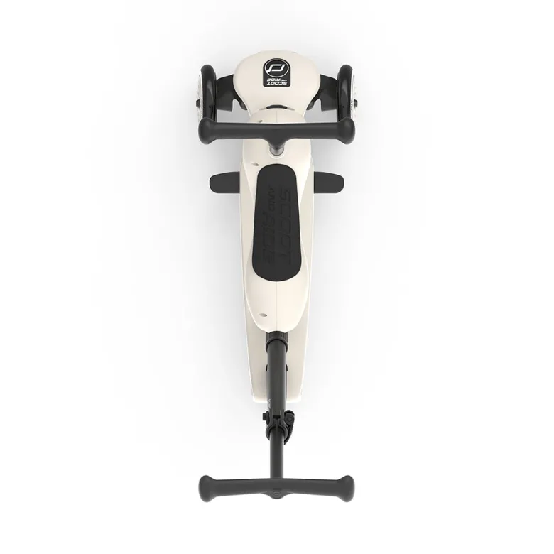 Scoot and Ride, Highway Kick 1, Push & Go Scooter with Push Bar - Ash