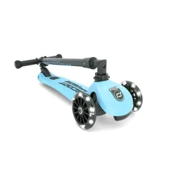 Scoot and Ride Highway Kick 3 Scooter – LED Blueberry
