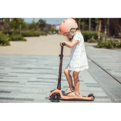 Scoot and Ride Highway Kick 3, Scooter - LED Peach