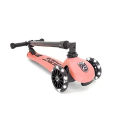 Scoot and Ride Highway Kick 3, Scooter - LED Peach