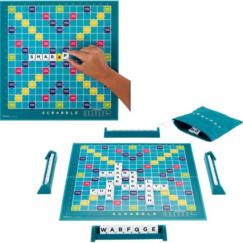 Scrabble original Denmark, Board Game
