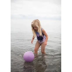 Scrunch-Ball, Inflatable Soft Ball - Ice Cream Purple