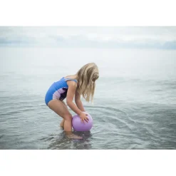 Scrunch-Ball, Inflatable Soft Ball - Ice Cream Purple