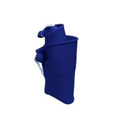 Scrunch-bucket, soft and foldable bucket - midnight blue