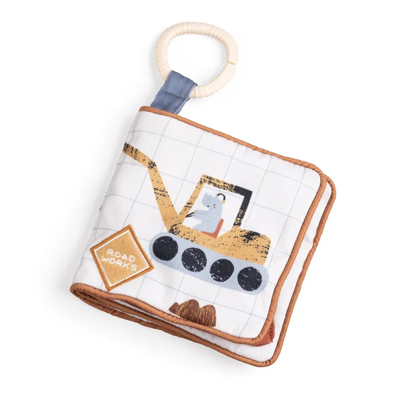 Sebra Activity Book, Fabric - Busy Builders