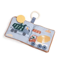Sebra Activity Book, Fabric - Busy Builders