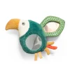Sebra Activity Rattle with Mirror, Toucan Tully