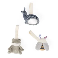 Sebra Activity Toys, Set of 3: Frog, Bee, and Snail