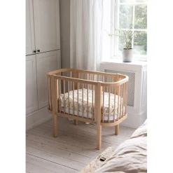 Sebra Baby Bed, Bedside Crib - Wooden Edition