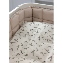 Sebra Baby Bedding, Organic - Powder Blossom