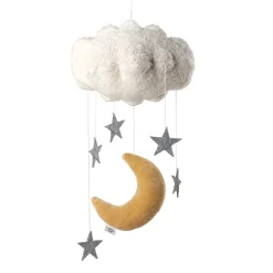Sebra Baby Hanging Mobile - Moon & Stars