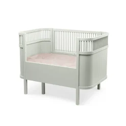Sebra Bed, Baby and Junior - Mist Green