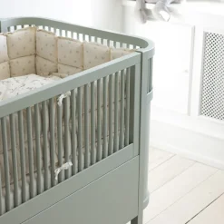 Sebra Bed, Baby and Junior - Mist Green