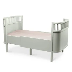 Sebra Bed, Baby and Junior - Mist Green