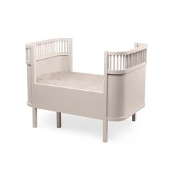 Sebra Bed, Baby and Junior - Birchbark Rose
